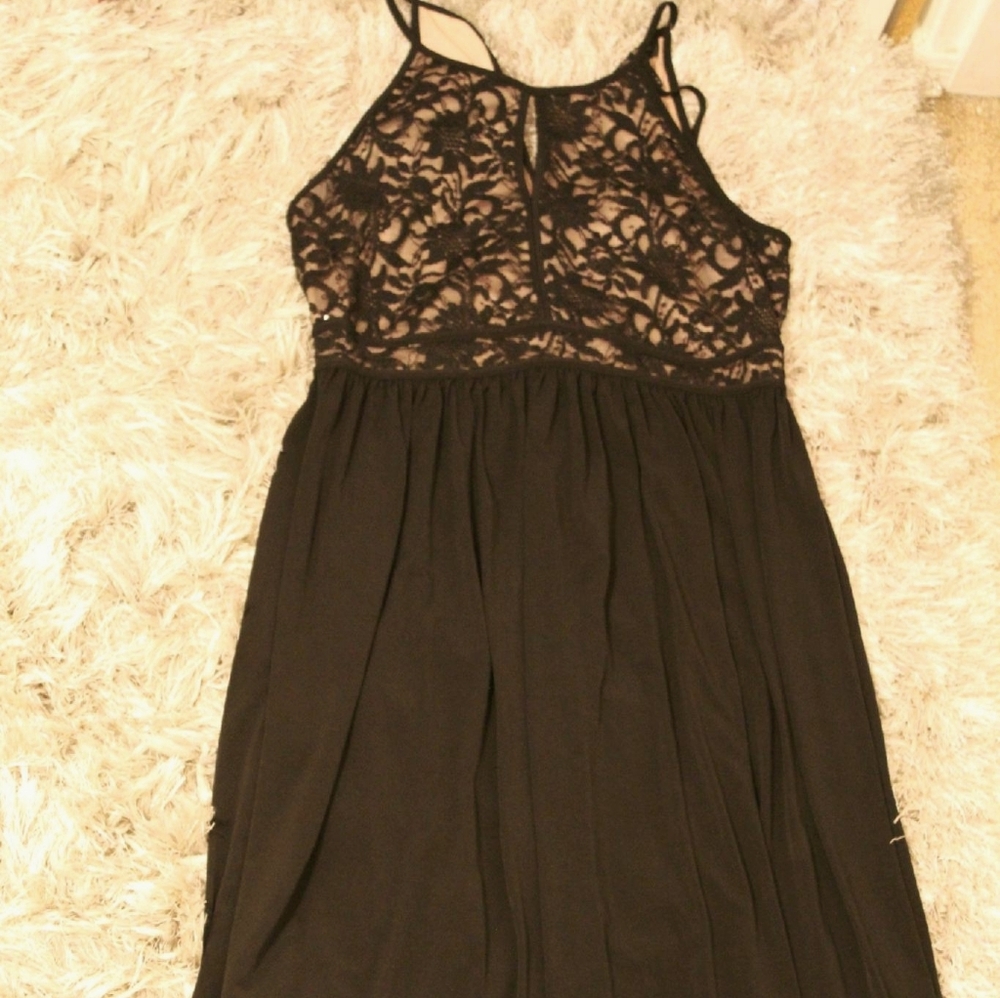 Black formal dress